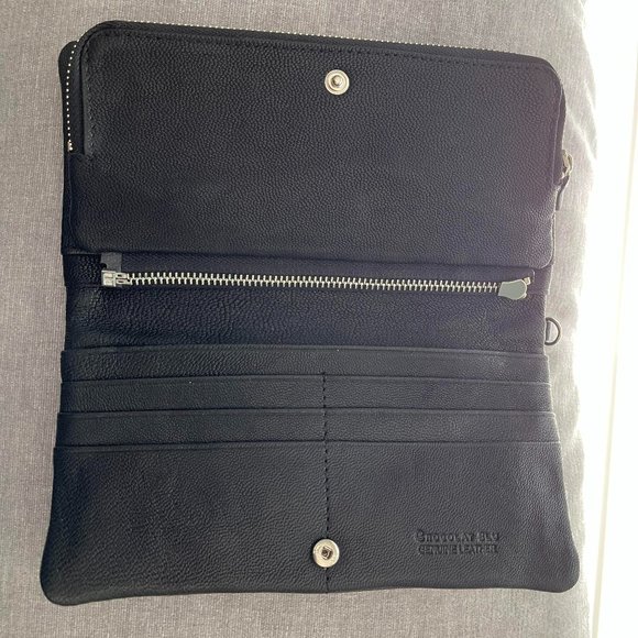 Brand New Chocolat Blu Wallet (Black) with no tag - Picture 2 of 3